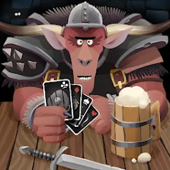 Скачать взломанную Card Crawl (Кард Кролл)  [МОД Mega Pack] - последняя версия apk на Андроид