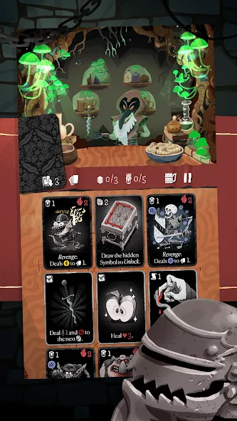 Card Crawl Adventure (Кард Кроул Приключение)  [МОД Все открыто] Screenshot 3