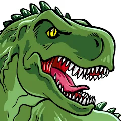 Взломанная Dinosaurs Coloring Book Dino  [МОД Меню] - стабильная версия apk на Андроид