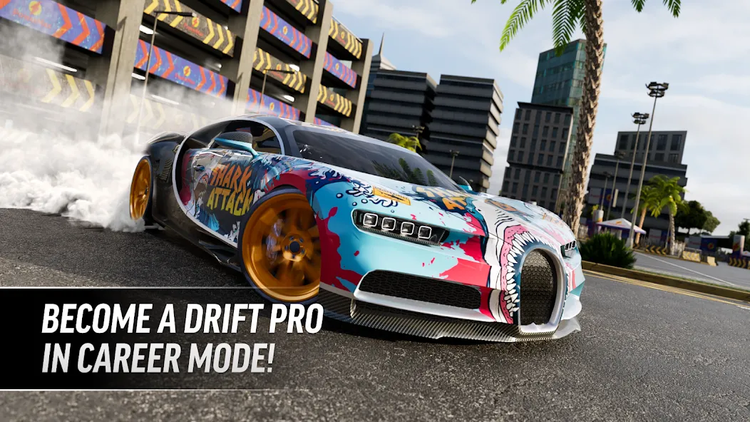 Drift Max Pro Car Racing Game (Дрифт Макс Про)  [МОД Mega Pack] Screenshot 1