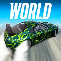 Взлом Drift Max World - Racing Game (Дрифт Макс Ворлд)  [МОД Бесконечные монеты] - полная версия apk на Андроид