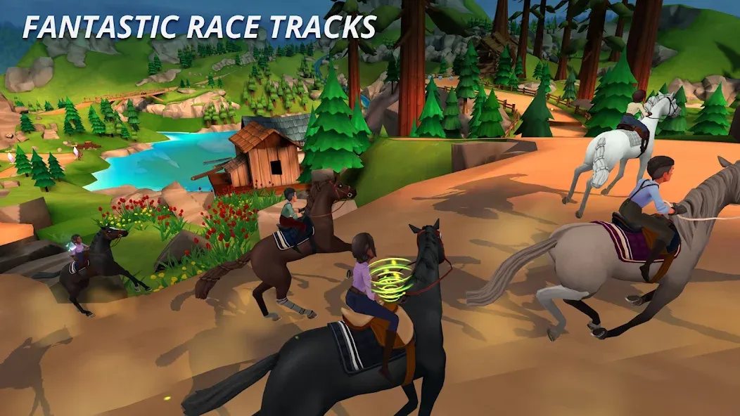 Wildshade: Fantasy Horse Races (Уайлдшейд)  [МОД Много монет] Screenshot 1