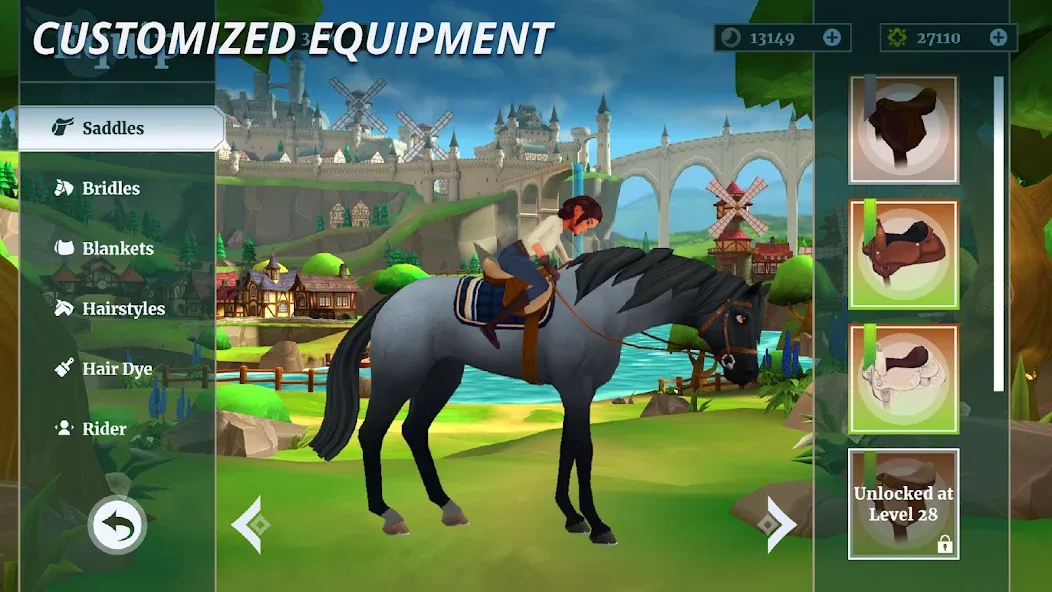 Wildshade: Fantasy Horse Races (Уайлдшейд)  [МОД Много монет] Screenshot 5