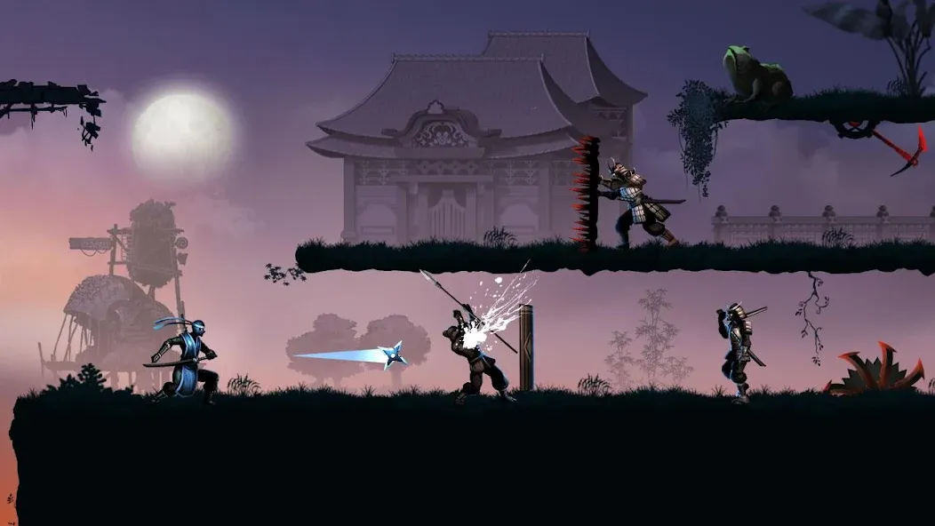 Ninja warrior: legend of adven  [МОД Меню] Screenshot 2