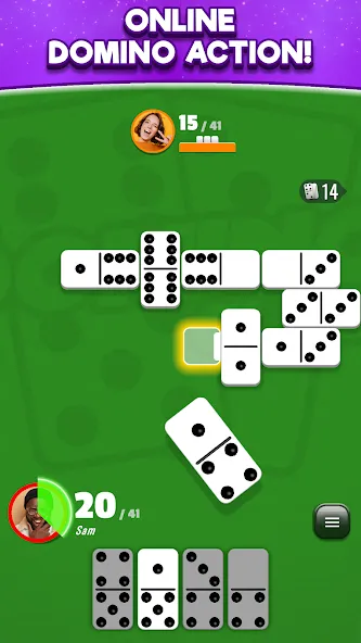 Domino Club: 1v1 Online Game (Домино Клуб)  [МОД Бесконечные деньги] Screenshot 1