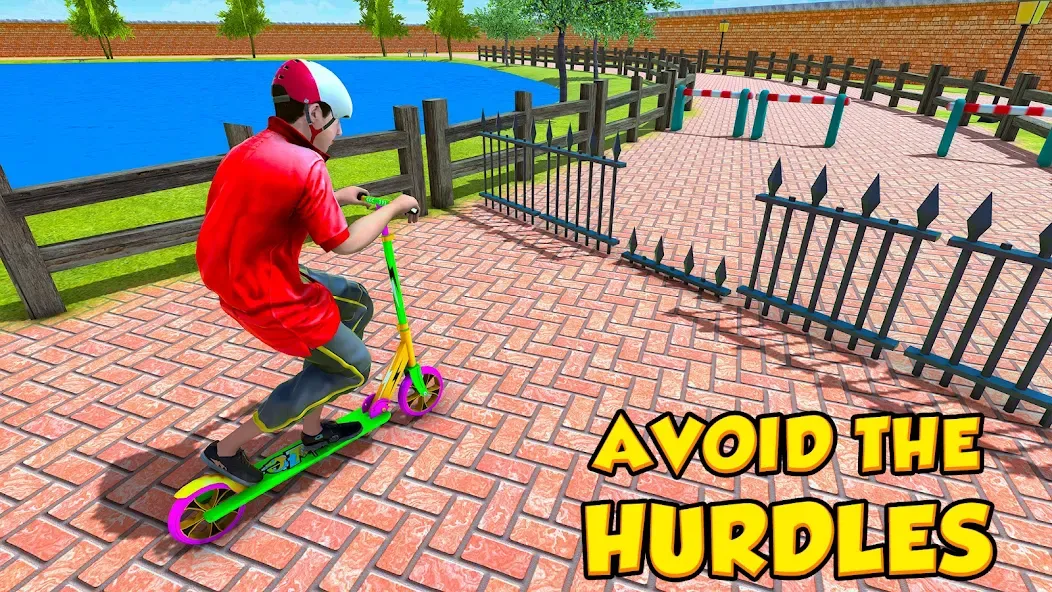 BMX Air Skate Scooter Tricks  [МОД Unlimited Money] Screenshot 2