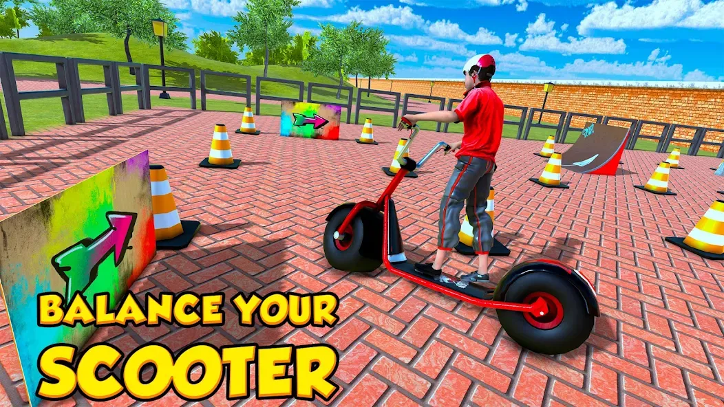 BMX Air Skate Scooter Tricks  [МОД Unlimited Money] Screenshot 4