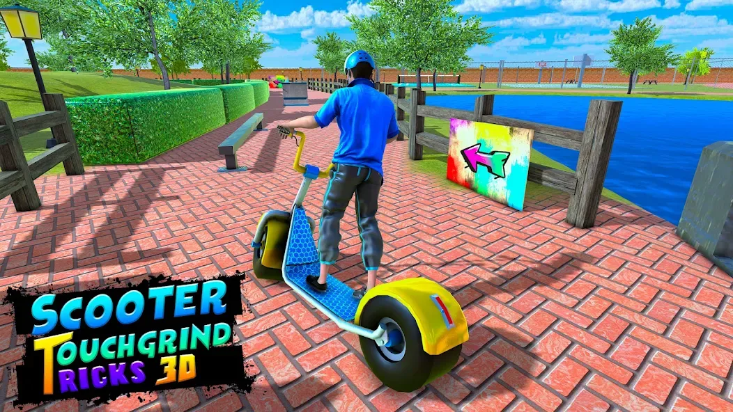 BMX Air Skate Scooter Tricks  [МОД Unlimited Money] Screenshot 5