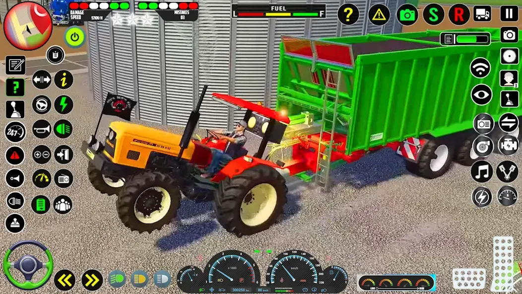 Tractor Farming Games 2023  [МОД Много денег] Screenshot 4