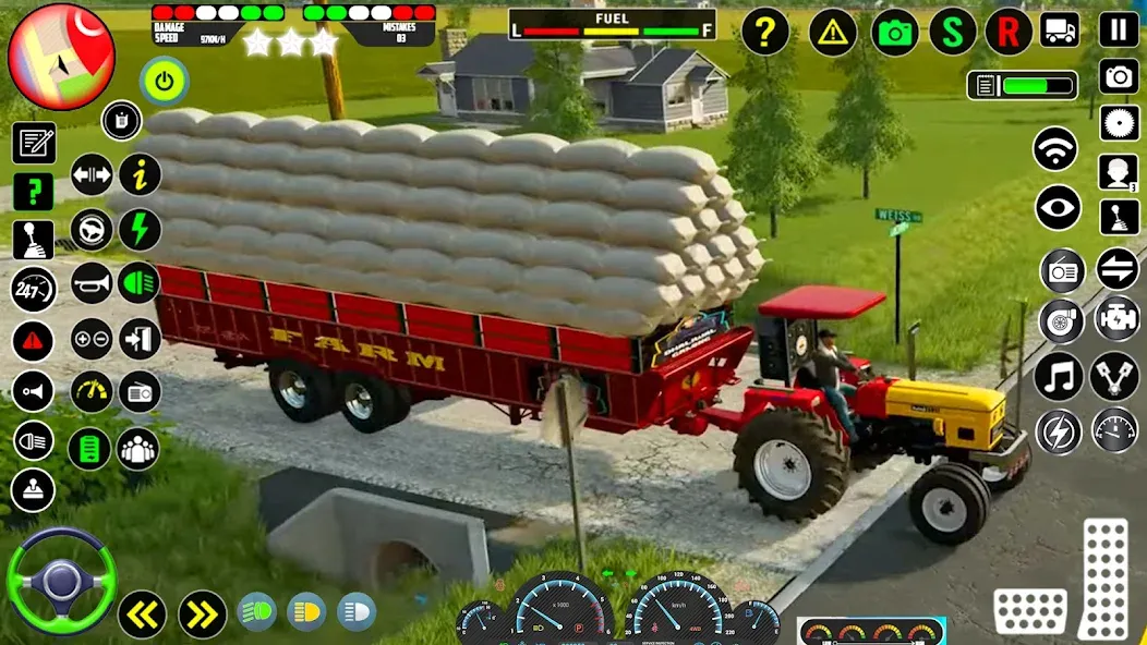 Tractor Farming Games 2023  [МОД Много денег] Screenshot 5