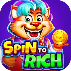 Скачать взломанную Spin To Rich - Vegas Slots (Спин Ту Рич)  [МОД Бесконечные деньги] - стабильная версия apk на Андроид