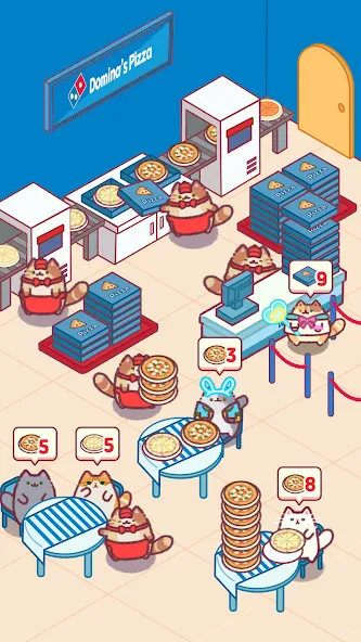 Cat Snack Bar: Cute Food Games (Кэт Снэк Бар)  [МОД Все открыто] Screenshot 5