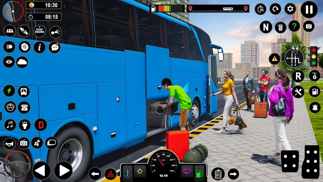 Coach Bus Games: Bus Simulator (Коуч Бас Геймс)  [МОД Mega Pack] Screenshot 4