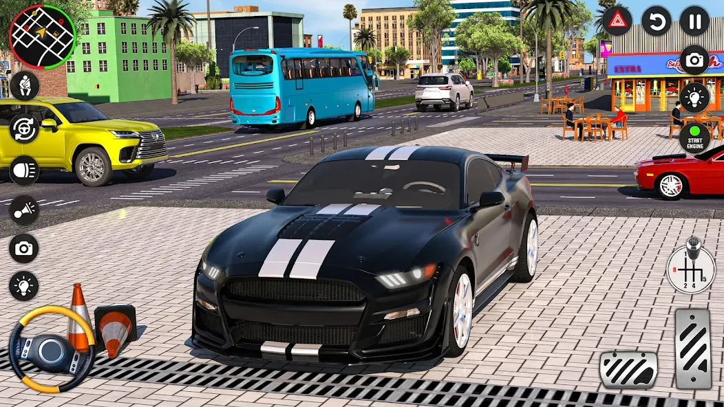 City Car Simulator & Car City  [МОД Бесконечные деньги] Screenshot 1