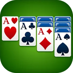 Скачать взломанную Solitaire: Classic Card Games  [МОД Все открыто] - стабильная версия apk на Андроид