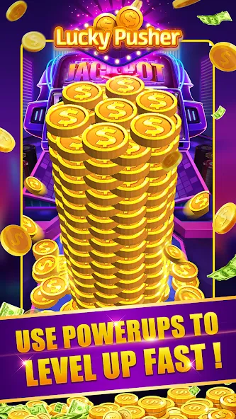 Lucky Cash Pusher Coin Games (Лаки Кэш Пушер Коин Геймс)  [МОД Unlimited Money] Screenshot 1