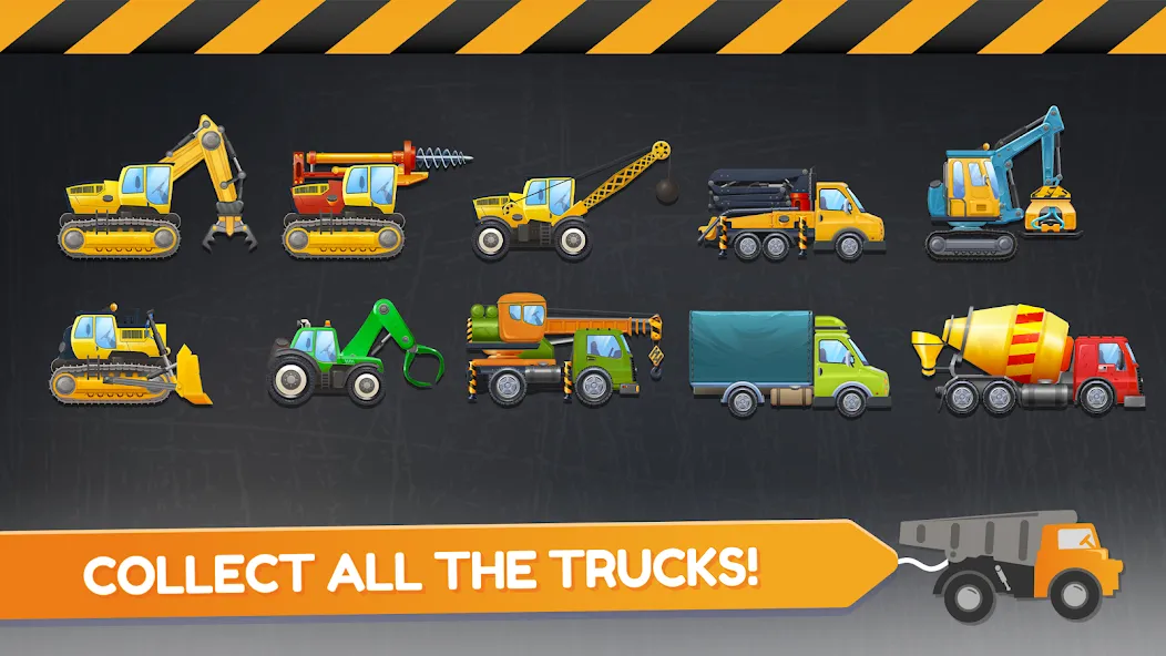 Build a House: Building Trucks  [МОД Много денег] Screenshot 1