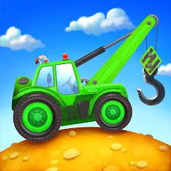 Взломанная Build a House: Building Trucks  [МОД Много денег] - стабильная версия apk на Андроид