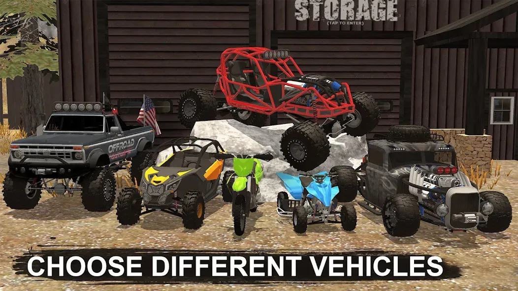 Offroad Racing & Mudding Games  [МОД Unlocked] Screenshot 3