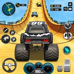 Взлом Monster Truck Games- Car Games  [МОД Unlocked] - стабильная версия apk на Андроид