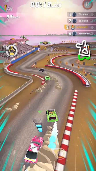 Rally Clash - Car Racing Game (Ралли Клаш)  [МОД Mega Pack] Screenshot 1