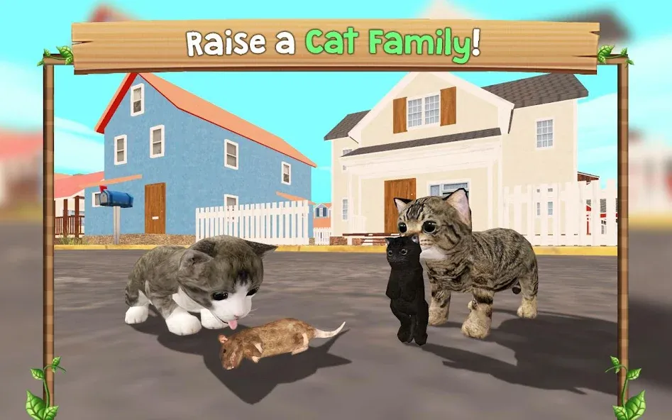 Cat Sim Online: Play with Cats  [МОД Unlocked] Screenshot 1