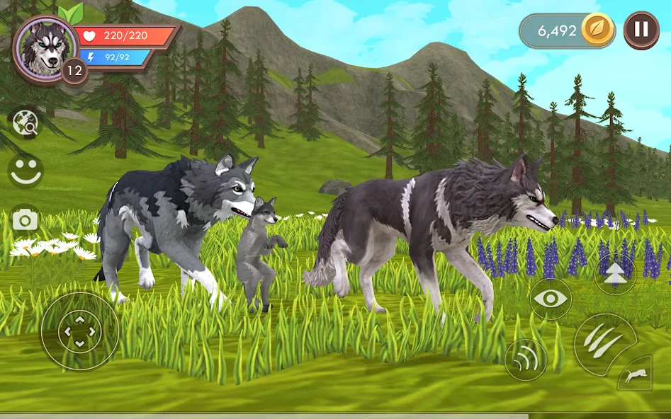 WildCraft: Animal Sim Online (Уайлдкрафт)  [МОД Menu] Screenshot 1