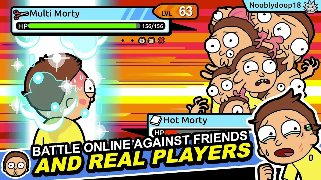 Rick and Morty: Pocket Mortys (Покет Мортис)  [МОД Много монет] Screenshot 2