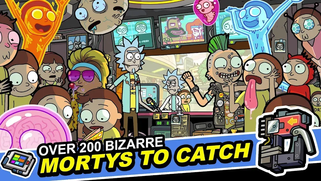 Rick and Morty: Pocket Mortys (Покет Мортис)  [МОД Много монет] Screenshot 4