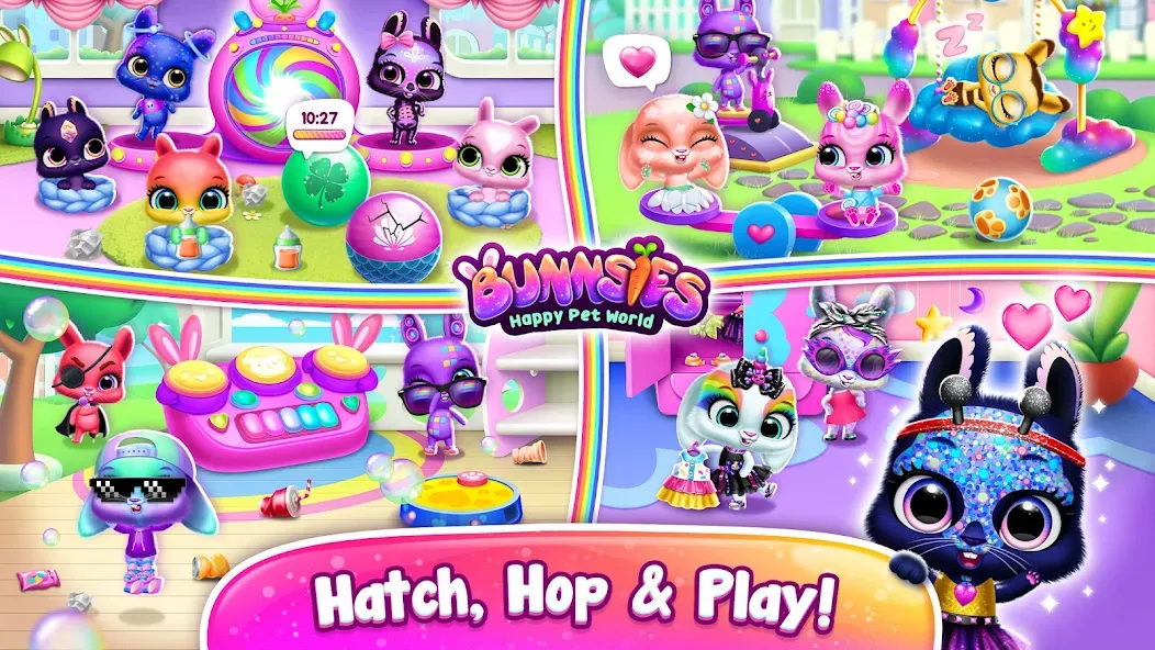 Bunnsies - Happy Pet World (Баннсиз)  [МОД Mega Pack] Screenshot 3