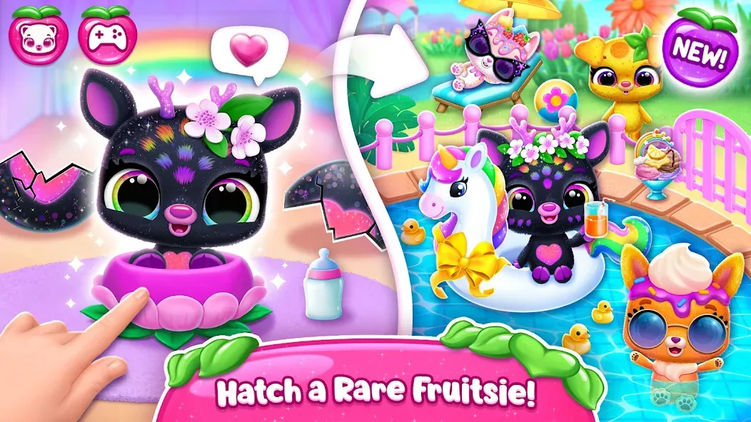 Fruitsies - Pet Friends (Фрутсиз)  [МОД Бесконечные монеты] Screenshot 2