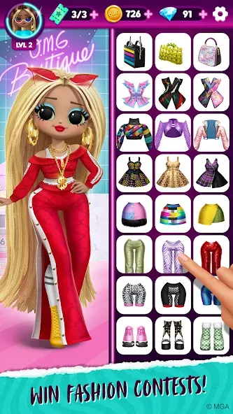 LOL Surprise! OMG Fashion Club  [МОД Все открыто] Screenshot 3