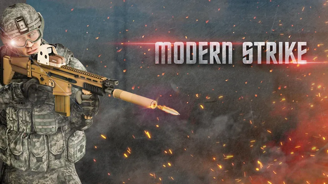 Modern Commando FPS Army Games  [МОД Unlocked] Screenshot 1