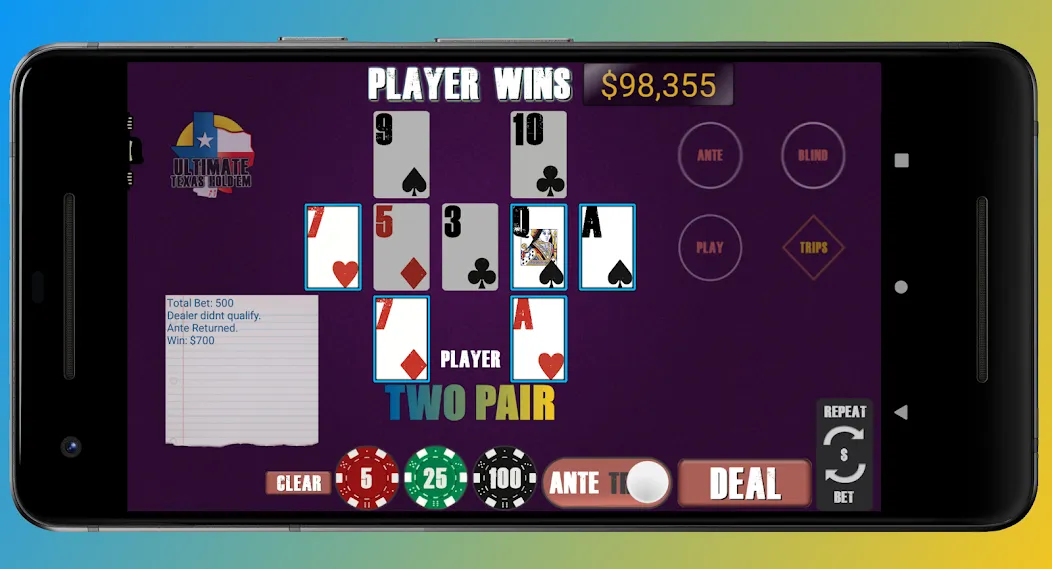 Texas Ultimate Holdem (Техасский Ультимейт Холдем)  [МОД Menu] Screenshot 2