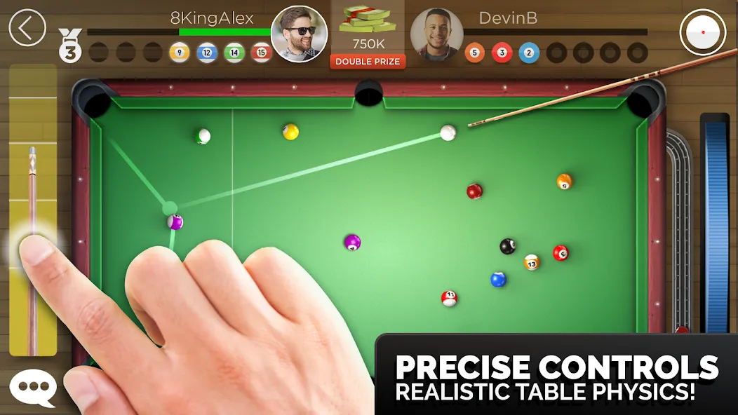 Kings of Pool - Online 8 Ball (Кингс оф Пул)  [МОД Mega Pack] Screenshot 2