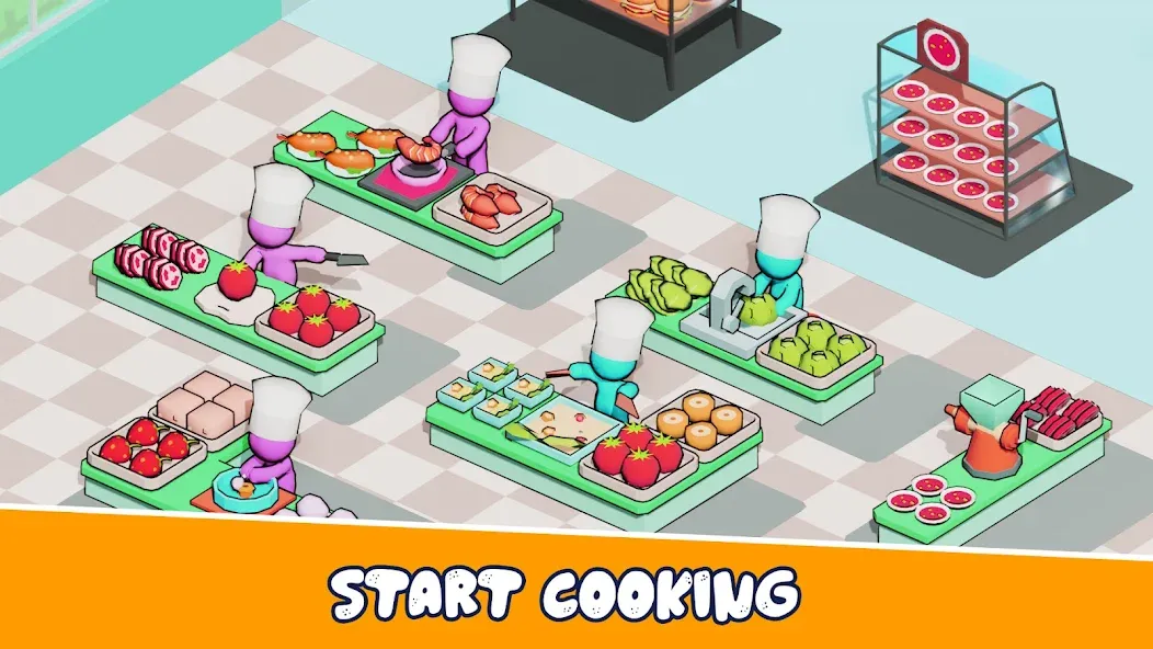 Kitchen Fever: Food Tycoon (Китчен Фивер)  [МОД Все открыто] Screenshot 3