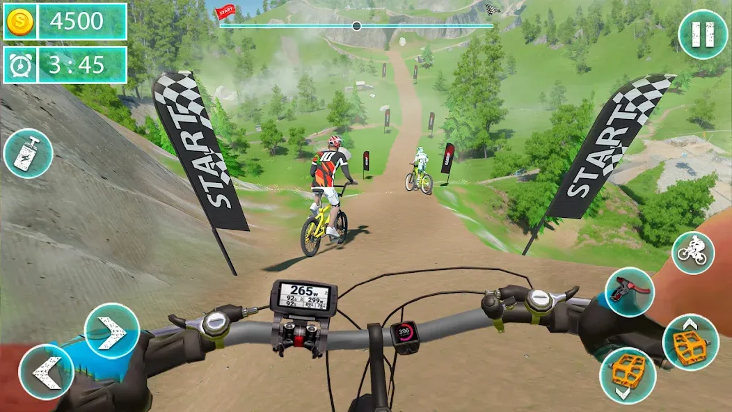 MTB Downhill: BMX Racer  [МОД Меню] Screenshot 1