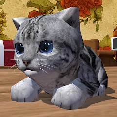 Взлом Cute Pocket Cat 3D (Сьют Покет Кэт 3Д)  [МОД Menu] - последняя версия apk на Андроид