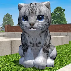 Скачать взлом Cute Pocket Cat 3D - Part 2 (Сьют Покет Кэт 3Д)  [МОД Меню] - полная версия apk на Андроид