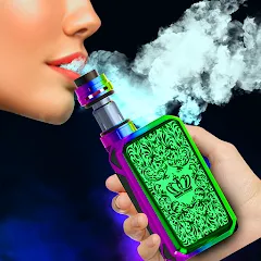 Скачать взломанную Virtual Vape Smoke Simulation (Виртуальное имитирование дыма от вэйпа)  [МОД Unlocked] - полная версия apk на Андроид