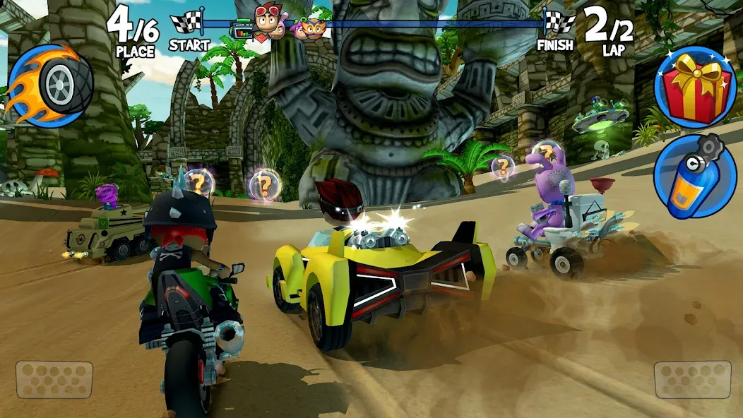 Beach Buggy Racing 2 (Бич Багги Рейсинг 2)  [МОД Много монет] Screenshot 1