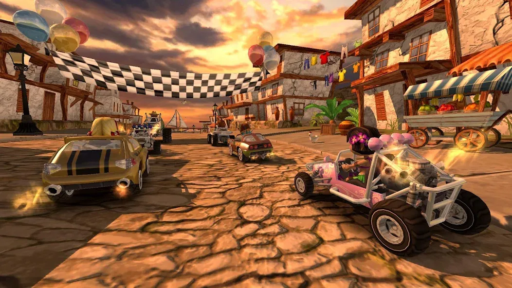 Beach Buggy Racing (Бич Багги Рейсинг)  [МОД Unlimited Money] Screenshot 1