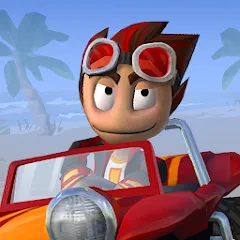 Взломанная Beach Buggy Blitz (Бич Багги Блиц)  [МОД Mega Pack] - последняя версия apk на Андроид