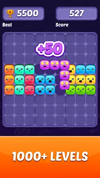 Block Puzzle Game (Блокголоволомка игра)  [МОД Menu] Screenshot 2