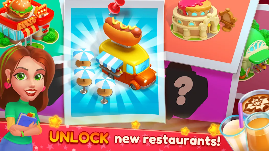 Cooking Artist: Kitchen Game (Кукинг Артист)  [МОД Mega Pack] Screenshot 5