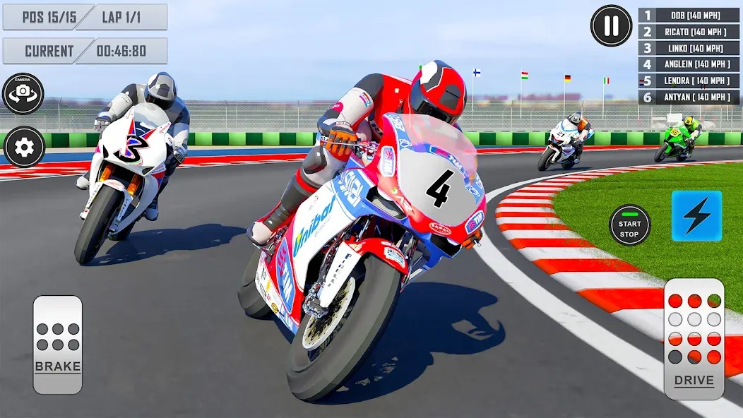 3D Bike Racing Games Offline  [МОД Unlimited Money] Screenshot 1