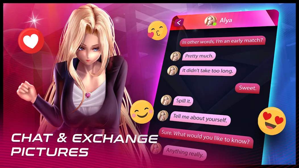 LoveNest - Anime Character Sim (ЛавНест)  [МОД Бесконечные монеты] Screenshot 3