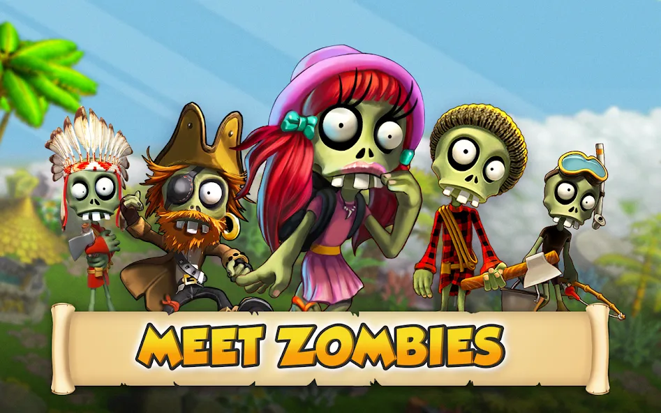 Zombie Castaways  [МОД Mega Pack] Screenshot 5