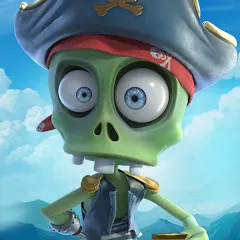 Взломанная Zombie Castaways  [МОД Mega Pack] - полная версия apk на Андроид