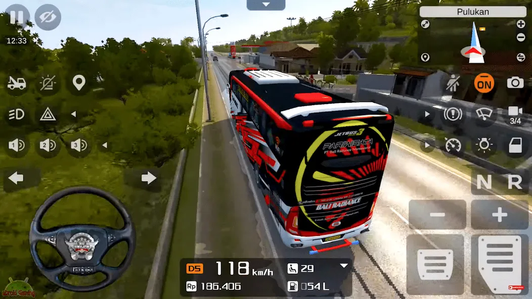 Coach Tourist Bus City Driving  [МОД Unlocked] Screenshot 2